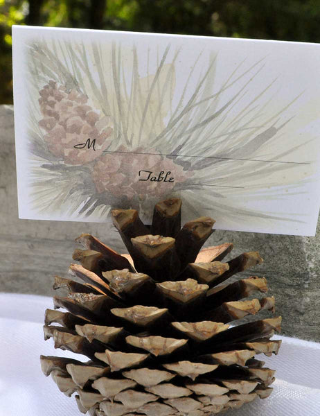 pine cone wedding